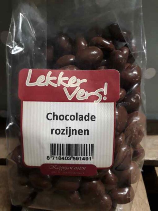 Chocolade rozijnen