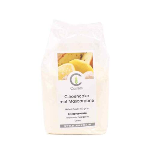 Citroencake met mascarpone